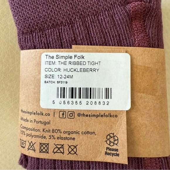 The simple folk THE RIBBED TIGHT - Picture 4 of 5